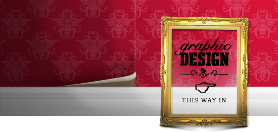 Graphic Design, this way in...