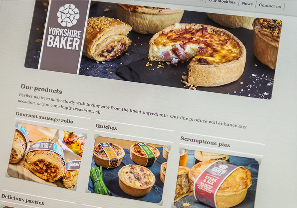 Yorkshire Baker website